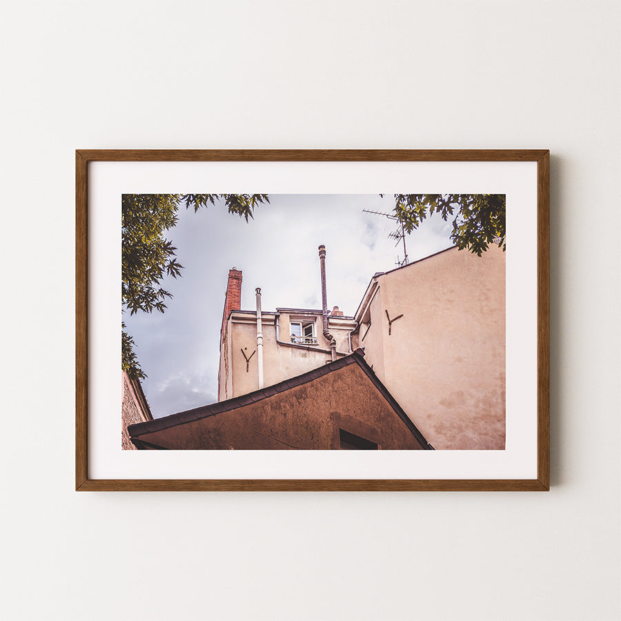 Nantes wall art, Nantes print, Nantes poster, France wall art, French architecture print, European wall art, old town photography print, French city print