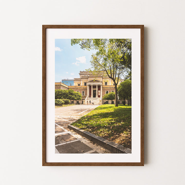 National Historical Museum Athens wall art, Old Parliament House wall art, Athens architecture print, Athens wall art, Greece wall art, Athens fine art print, Greece poster, neoclassical architecture wall art, Athens photography print, Greek architecture print, historic Athens poster, Athens travel photography