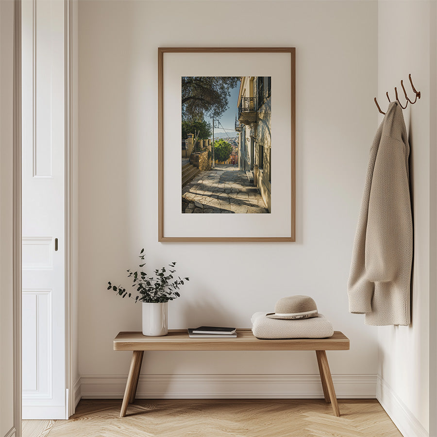 Plaka wall art, Athens wall art, Plaka street photography, Athens street photography, Greece wall art, Athens fine art print, Greece poster, Plaka Athens print, Athens photography print, Greek street wall art, Mediterranean wall art, Athens travel photography, Greece photography print