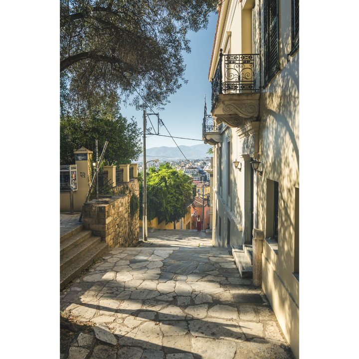 Plaka wall art, Athens wall art, Plaka street photography, Athens street photography, Greece wall art, Athens fine art print, Greece poster, Plaka Athens print, Athens photography print, Greek street wall art, Mediterranean wall art, Athens travel photography, Greece photography print