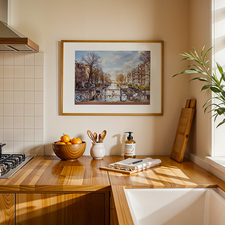 Prinsengracht wall art, Amsterdam poster, Amsterdam wall art, Prinsengracht canal print, Amsterdam fine art print, Prinsengracht canal Amsterdam print, Amsterdam photography wall art, Amsterdam canal art print, Netherlands fine art wall art, Amsterdam cityscape print, Amsterdam travel poster, Fine art photography Amsterdam, Archival Amsterdam print, Sustainable Amsterdam wall decor