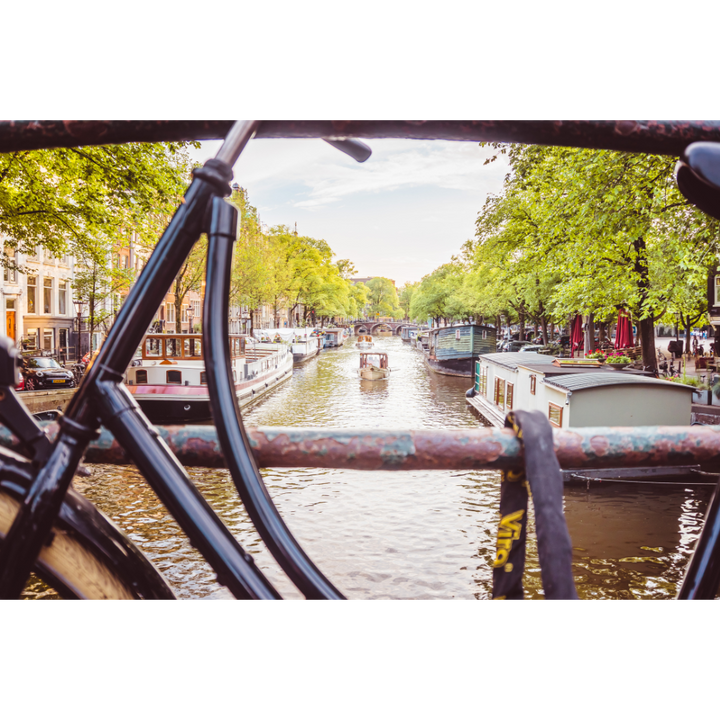 Amsterdam canal wall art, Prinsengracht Amsterdam print, Amsterdam summer poster, Netherlands photography print, Dutch canal houses art, Amsterdam cityscape wall art, fine art Amsterdam print, European travel wall decor, Amsterdam photography print, Prinsengracht wall art, Amsterdam boat canal print