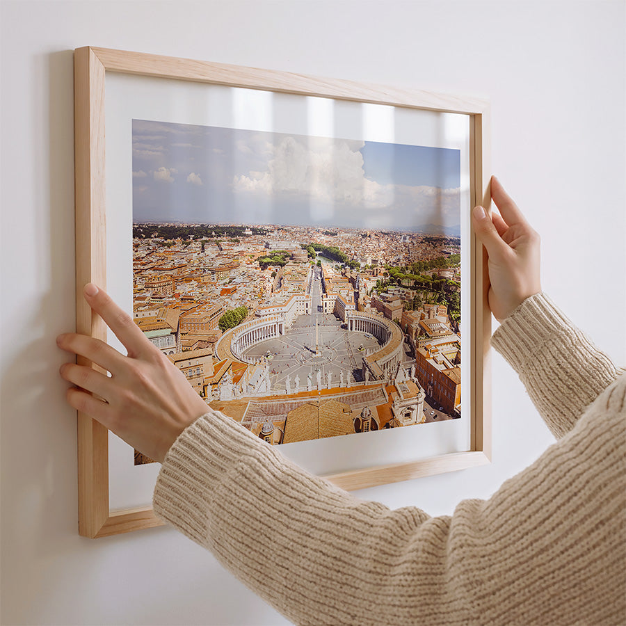 Saint Peter’s Square wall art, Vatican City wall art, St Peter’s Basilica photography print, Vatican aerial view print, Rome Vatican wall art, St Peter’s Square fine art print, Vatican City photography print, Rome architecture wall art, Vatican travel poster, Italy landmark wall art