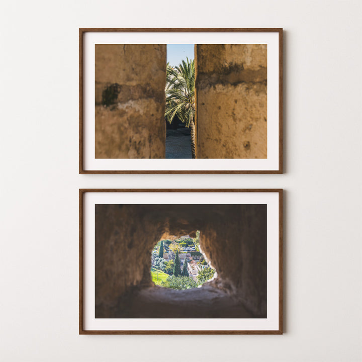 Jerusalem wall art set, Tower of David print set, Jerusalem fine art print, Jerusalem poster set, architecture photography print, King David’s Tower wall art, Israel travel wall art, ancient stone wall art, palm tree photography print, Mediterranean wall art