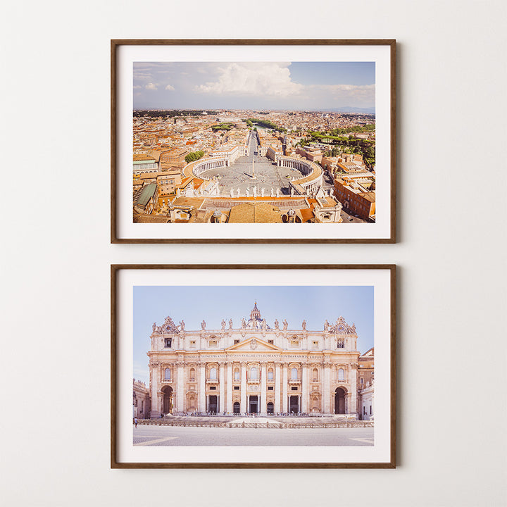 Vatican wall art, Saint Peter’s Square print, St Peter’s Basilica poster, Rome wall art, Vatican City print, Rome photography print, Italian architecture wall art, Vatican fine art print