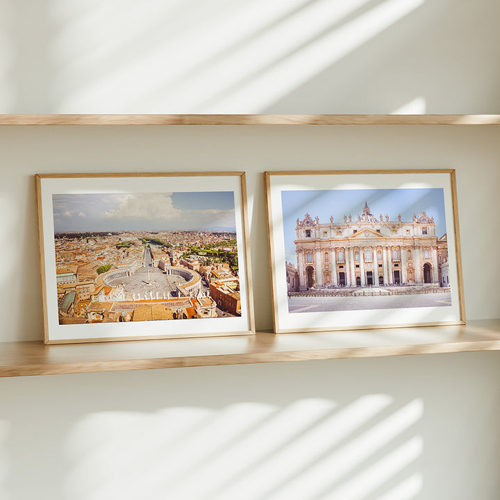 Vatican wall art, Saint Peter’s Square print, St Peter’s Basilica poster, Rome wall art, Vatican City print, Rome photography print, Italian architecture wall art, Vatican fine art print