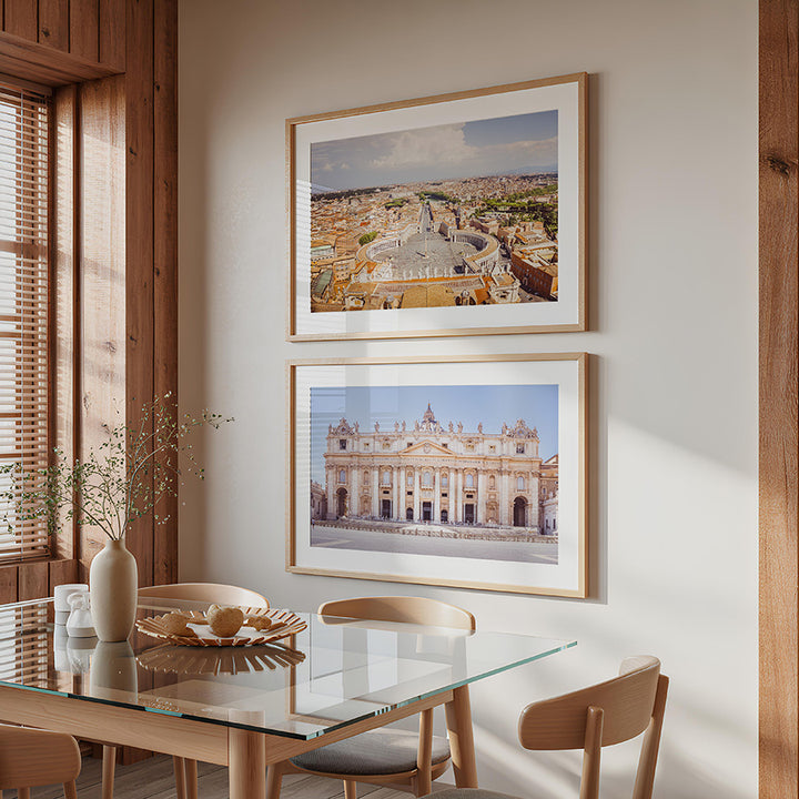 Vatican wall art, Saint Peter’s Square print, St Peter’s Basilica poster, Rome wall art, Vatican City print, Rome photography print, Italian architecture wall art, Vatican fine art print