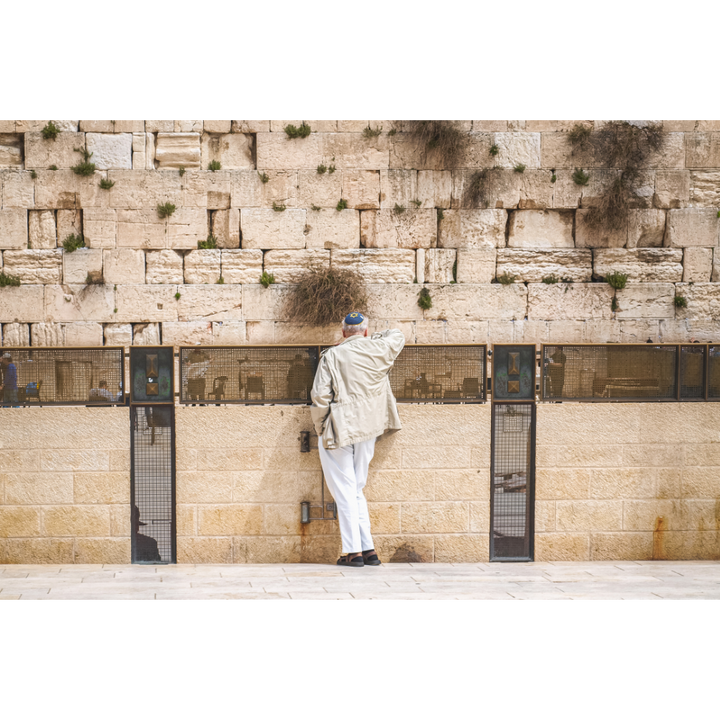 Set of 2, Jerusalem wall art, Israel poster, Jewish wall art, Western Wall print, Israeli flag print, Jerusalem photography, Holy Land decor, Kotel poster, Jewish home decor, Israel travel art