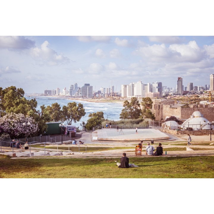 Set of 3, Tel Aviv wall art, Tel Aviv poster, Israel travel photography, Jewish wall art, Bauhaus architecture print, Yafo beach art, Tamara Juice Bar photo, set of 3 prints, Tel Aviv fine art, Mediterranean interior decor