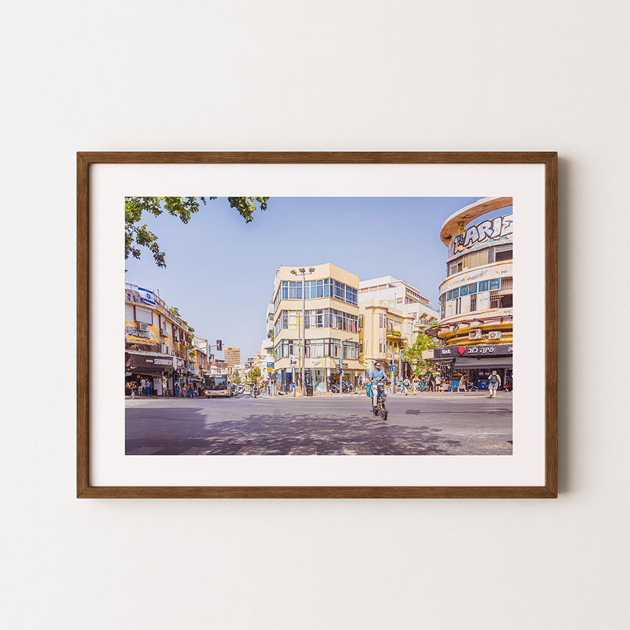 Tel Aviv wall art, Shuk HaCarmel poster, Tel Aviv market print, Israel cityscape art, fine art photography print, urban market poster, Middle East wall decor, Israeli street photography, Tel Aviv home decor, travel photography print