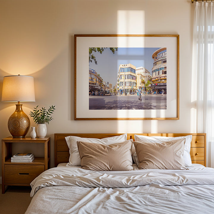 Tel Aviv wall art, Shuk HaCarmel poster, Tel Aviv market print, Israel cityscape art, fine art photography print, urban market poster, Middle East wall decor, Israeli street photography, Tel Aviv home decor, travel photography print
