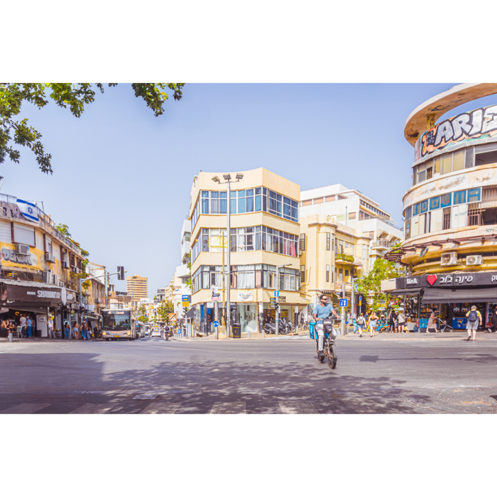 Tel Aviv wall art, Shuk HaCarmel poster, Tel Aviv market print, Israel cityscape art, fine art photography print, urban market poster, Middle East wall decor, Israeli street photography, Tel Aviv home decor, travel photography print