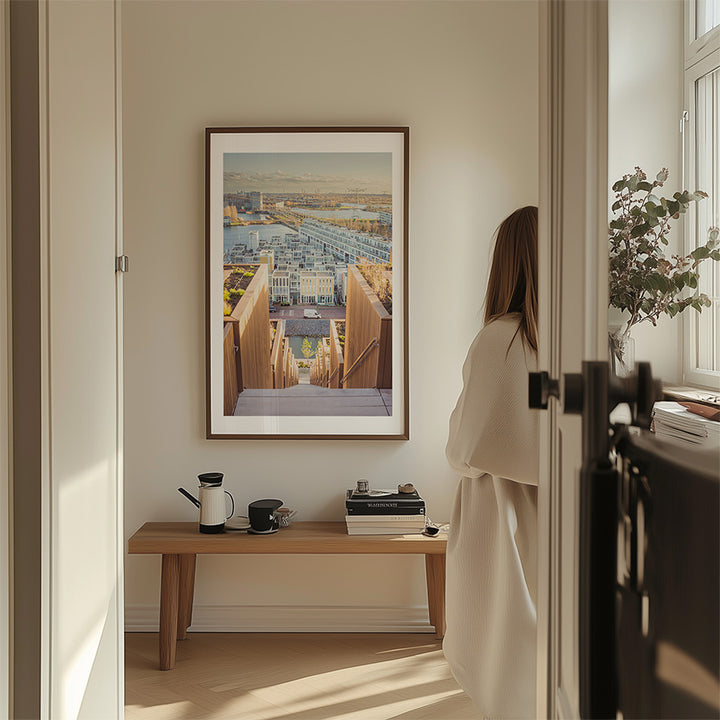 Sluishuis Amsterdam Architecture Fine Art - Wall Art Poster