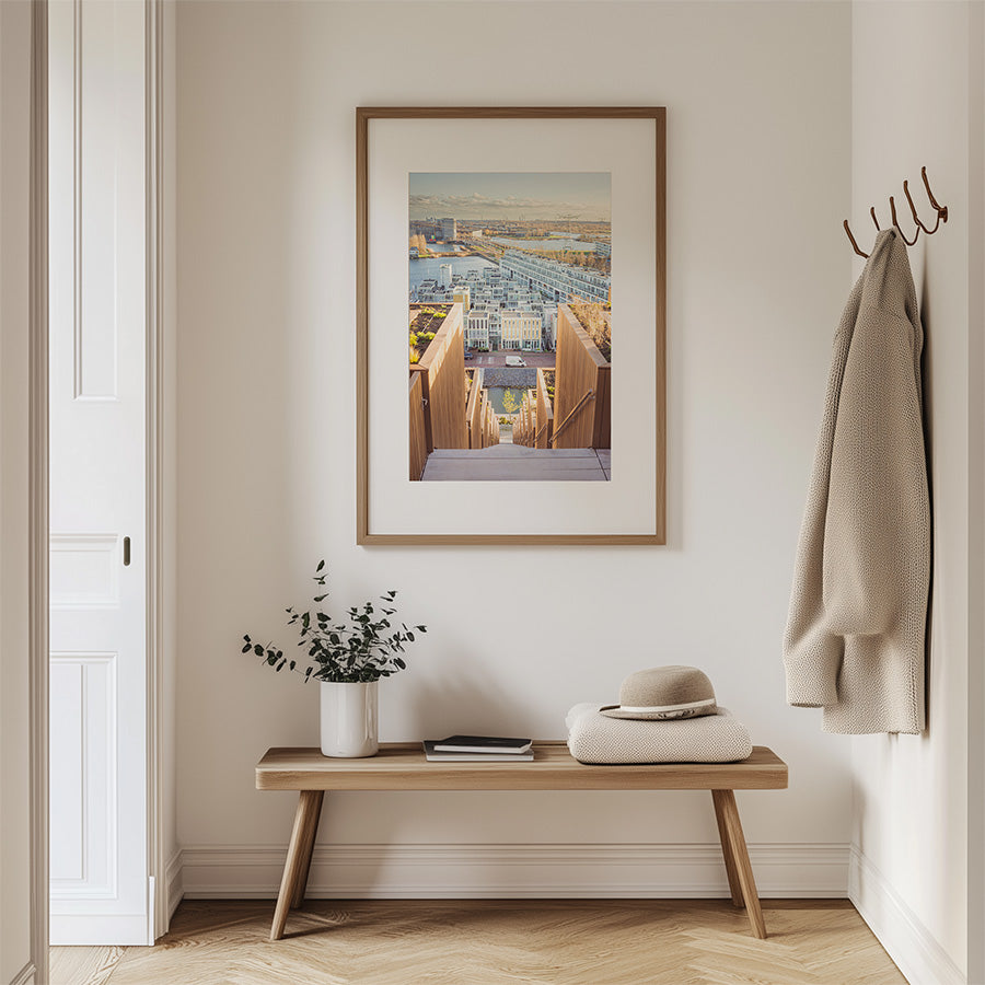 Sluishuis Amsterdam Architecture Fine Art - Wall Art Poster