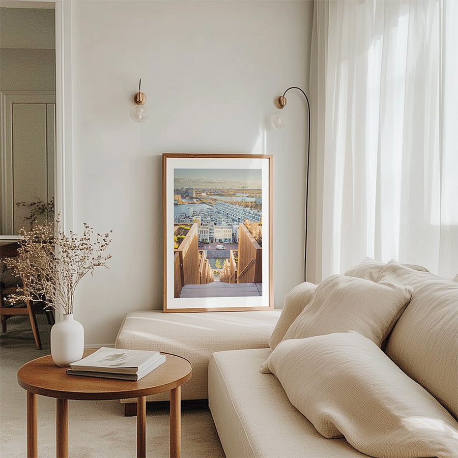 Sluishuis Amsterdam Architecture Fine Art - Wall Art Poster