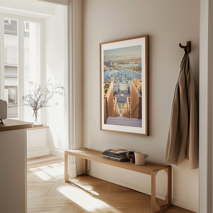 Sluishuis Amsterdam Architecture Fine Art - Wall Art Poster