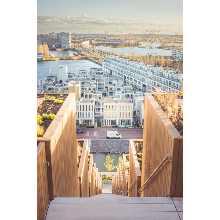 Sluishuis Amsterdam Architecture Fine Art - Wall Art Poster