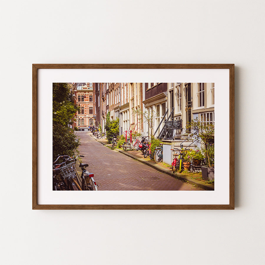Amsterdam wall art, Streets of Amsterdam print, Amsterdam photography, Amsterdam poster, Amsterdam art print, Fine art Amsterdam, Dutch cityscape print, Netherlands wall decor, Amsterdam canal photo, Urban fine art print, Fine art wall art, Amsterdam travel print, European city wall art