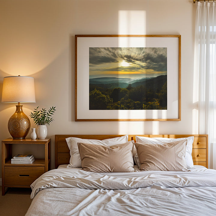 Haifa wall art, sunset photography print, Israel fine art, Haifa poster, coastal wall art, Mediterranean print, fine art photography, Haifa decor, travel photography print, Middle East wall art, Haifa cityscape, museum-quality wall print