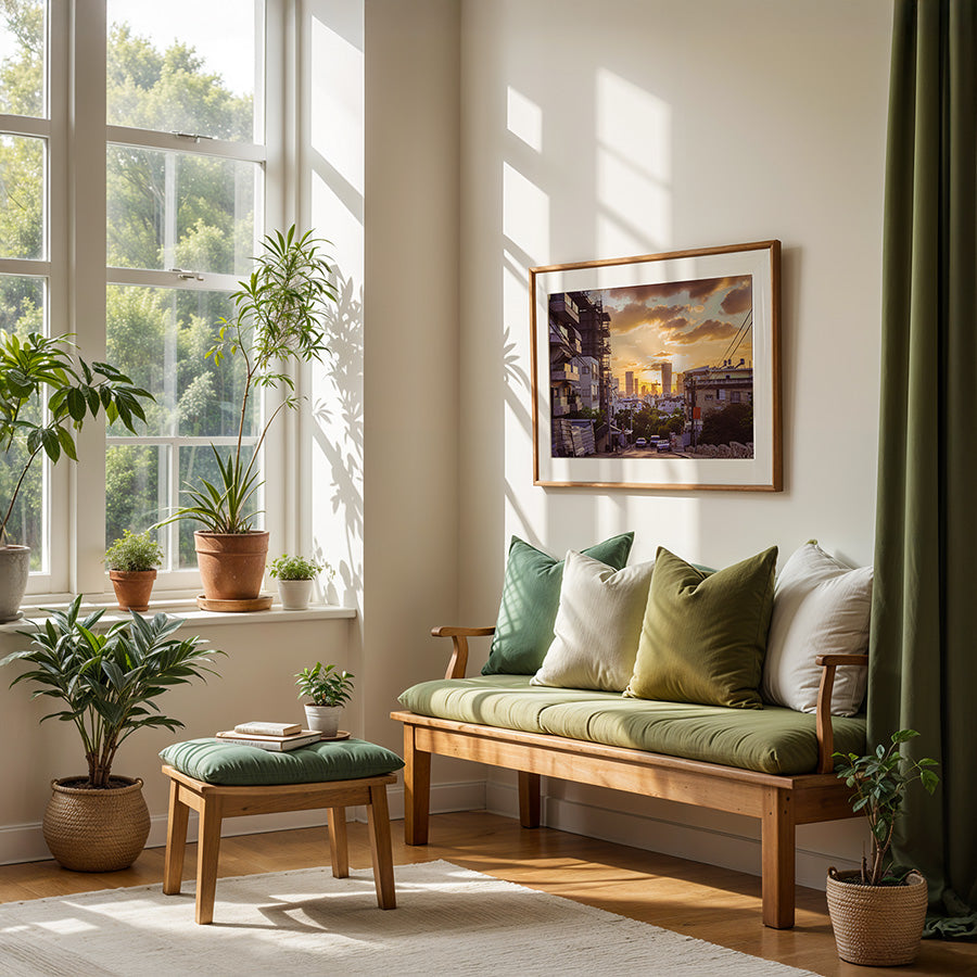 Tel Aviv wall art, sunset cityscape print, Tel Aviv poster, Israel fine art, Mediterranean skyline, urban sunset photography, golden hour print, Tel Aviv photography, fine art travel print, modern wall decor, Tel Aviv skyline wall art, Israel photo print, fine art photo poster