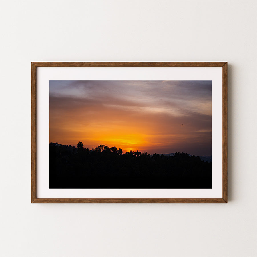 Sunset over Jerusalem Hills wall art, Jerusalem Hills sunset print, Jerusalem landscape fine art photography, Israel sunset wall art, Jerusalem countryside photography print, Israel landscape poster, Jerusalem nature wall art, Middle East sunset photography print, Jerusalem hills fine art print, Israel travel wall art