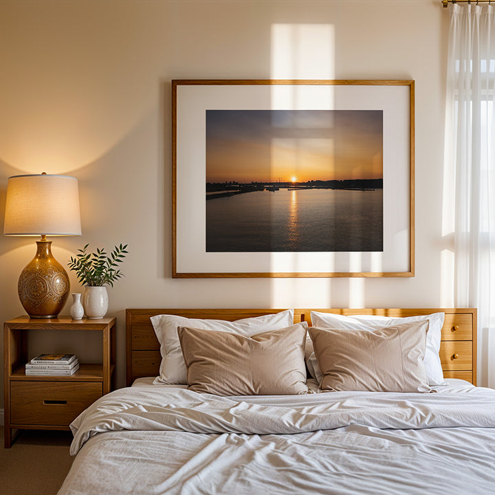 Amsterdam wall art, sunset canal photography, fine art print Amsterdam, Dutch cityscape poster, museum-quality wall art, sustainable fine art print, archival photo print, urban nature photography, exclusive art print Netherlands, travel-inspired wall art