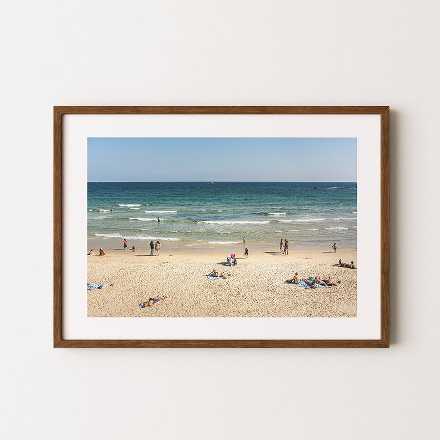 Tel Aviv wall art, Tel Aviv poster, beach art print, Israel photography print, Mediterranean coastal print, fine art beach photo, Tel Aviv fine art, Tel Aviv photography wall decor, urban coastal artwork, seaside poster