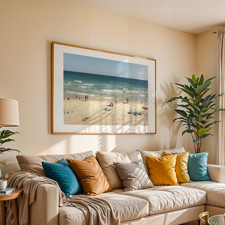 Tel Aviv wall art, Tel Aviv poster, beach art print, Israel photography print, Mediterranean coastal print, fine art beach photo, Tel Aviv fine art, Tel Aviv photography wall decor, urban coastal artwork, seaside poster