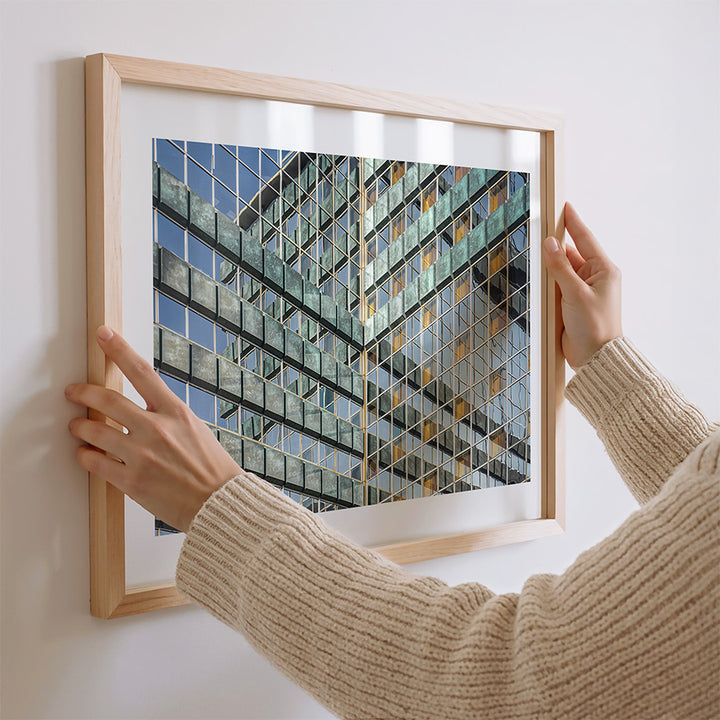 tel aviv modern architecture wall art, tel aviv architecture wall art, tel aviv contemporary architecture print, tel aviv architectural photography wall art, modern urban architecture wall art, geometric architecture wall art, israel modern architecture print