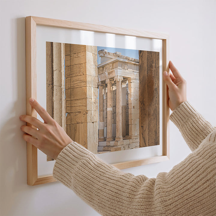Temple of Athena Nike wall art, Acropolis wall art, Athens wall art, Greece poster, Temple of Athena Nike print, Athens photography print, Greek architecture wall art, Acropolis poster, Greece wall art, Athens fine art print, ancient Greece art, Mediterranean wall art