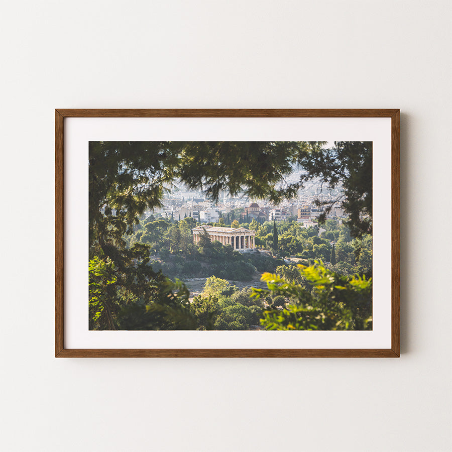 Temple of Hephaestus wall art, Greece poster, Athens wall art, Temple of Hephaestus print, Athens poster, Greece wall art, Greek architecture print, Athens fine art print, Ancient Greece wall art, Mediterranean wall art