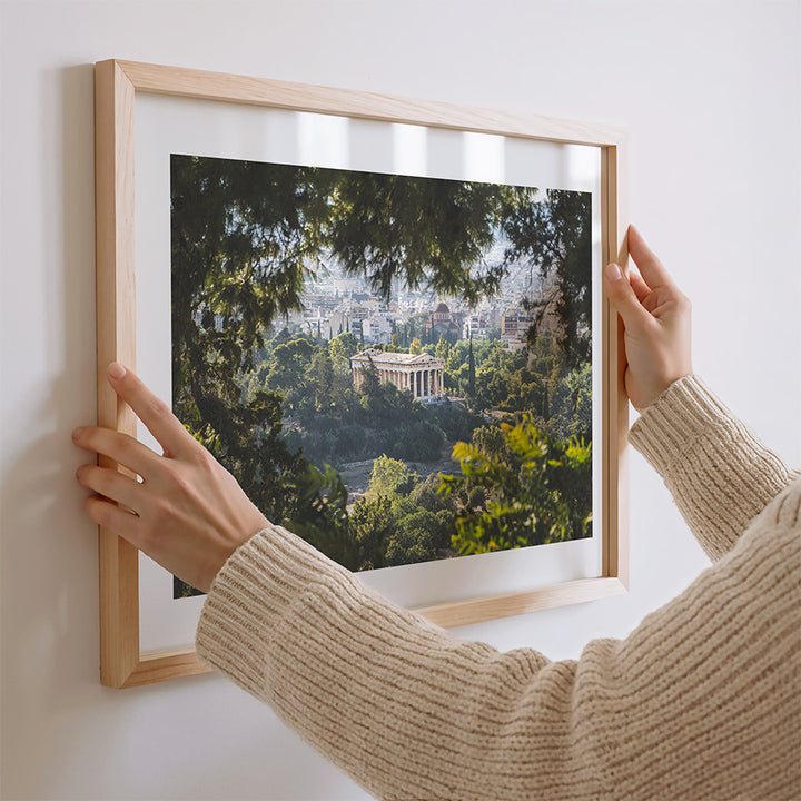 Temple of Hephaestus wall art, Greece poster, Athens wall art, Temple of Hephaestus print, Athens poster, Greece wall art, Greek architecture print, Athens fine art print, Ancient Greece wall art, Mediterranean wall art
