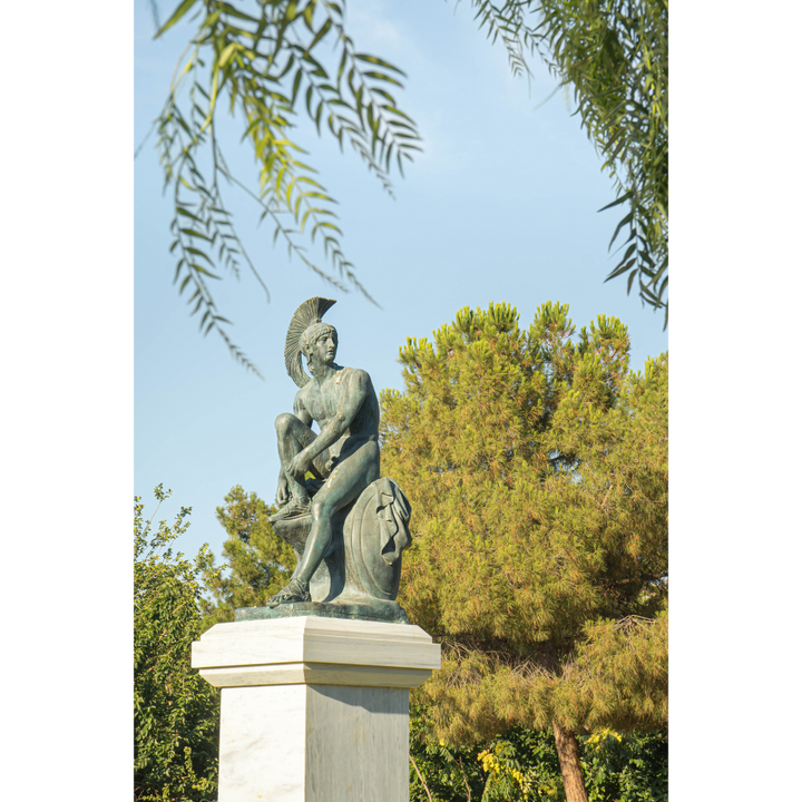 Theseus statue wall art, Greek mythology wall art, Athens wall art, Theseus statue print, Greek statue wall art, Athens fine art print, Greece wall art, Greece poster, Greek mythology print, Athens photography print, classical Greek art, Greek sculpture print, Mediterranean wall art, Greece photography print