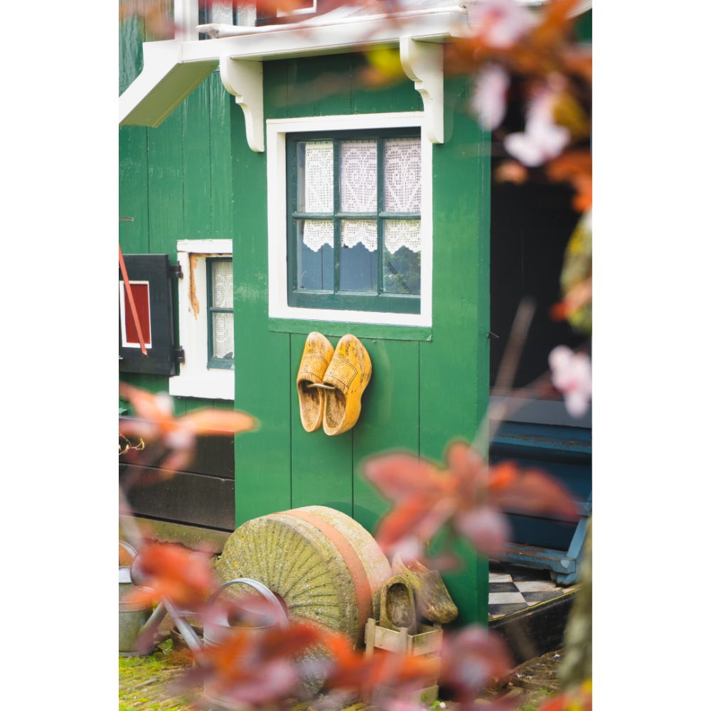 Zaanse Schans village wall art, Dutch village print, Netherlands countryside photography, fine art village poster, archival photo print, sustainable wall decor, museum-quality art print, authentic Dutch home art, travel photography Netherlands, eco-friendly fine art print
