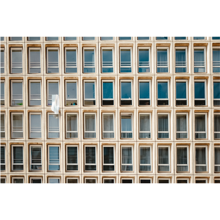 amsterdam symmetrical architecture wall art, amsterdam architecture wall art, symmetrical architecture wall art, amsterdam modern architecture print, geometric architecture wall art, minimalist architecture photography print, urban grid wall art